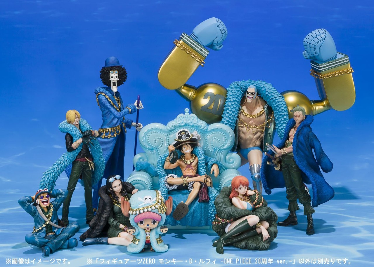 One Piece 3/'/' Sanji 20th Anniversary WCF Prize Trading Figure NEW