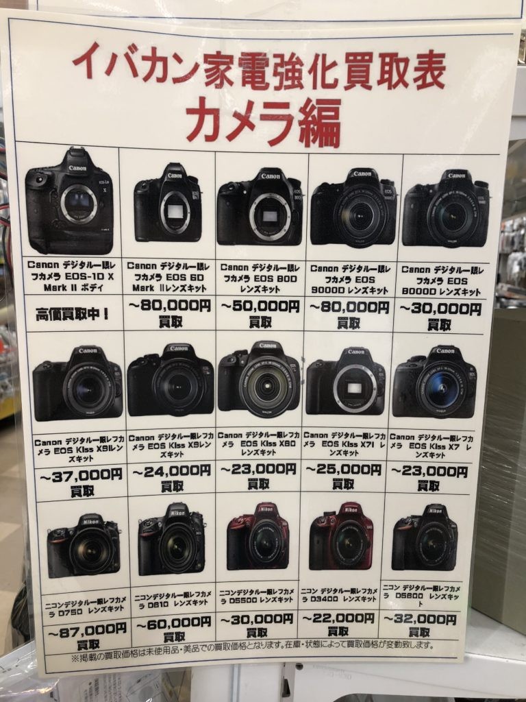茨城鑑定団神栖店 カメラ買取強化!!-買取なら茨城鑑定団神栖店 茨城鑑定団神栖店 カメラ買取強化!!-買取なら茨城鑑定団神栖店