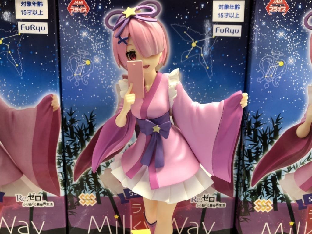 UFOキャッチャー入荷情報】Re:ゼロ新作プライズフィギュア -ラム