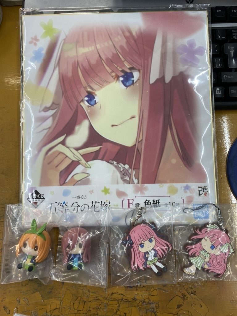 五等分の花嫁1番くじグッズ取り扱いしてます！-買取なら茨城鑑定団神栖店