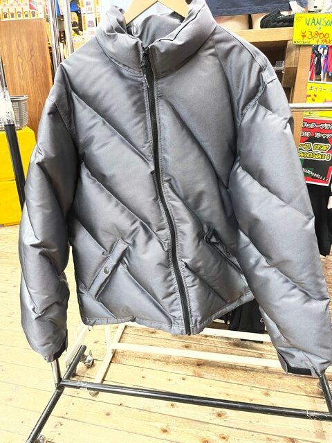 Iridescent Puffy Jacket(size:S/black)