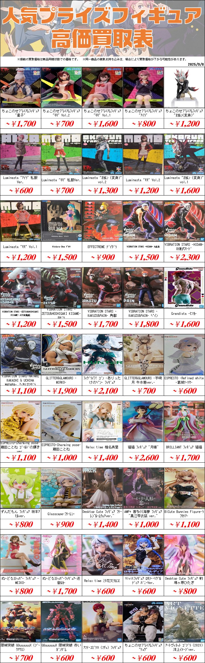 最終値下げ。プライズフィギュアまとめ売り。 最終値下げ 初音ミク プライズフィギュア7体セット｜Yahoo