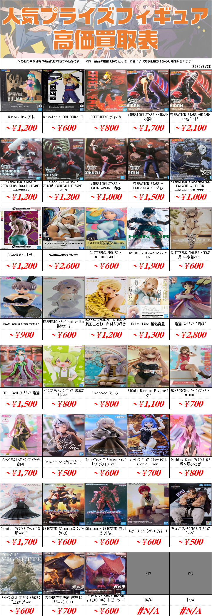プライズフィギュア21体まとめ売り 新品未使用未開封品プライズフィギュア21点セットまとめ売り
