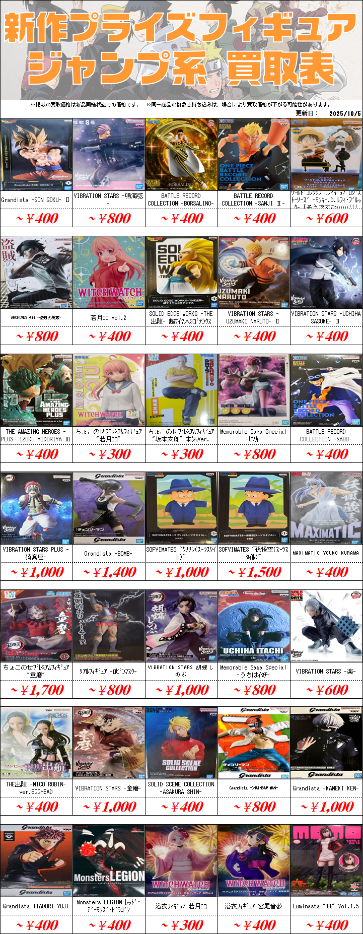 フィギュア　プライズ　24体　まとめ売り プライズフィギュア買取価格一覧-買取なら茨城鑑定団神栖店